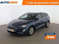 Usado Ford Focus Titanium 121 CV (88 kW) 2020 Azul Familiar