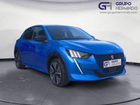 Usado Peugeot e-208 GT-line 100 kW (136 CV) 2020 Azul Utilitario