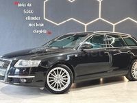 Usado Audi A6 S-Line 190 CV (139 kW) 2009 Negro Familiar