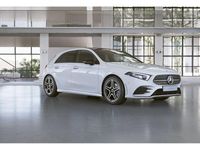 Usado Mercedes A180 AMG line 136 CV (100 kW) 2020 Blanco polar  pintura unicolor Utilitario