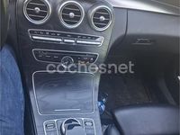 Usado Mercedes C200 AMG line 136 CV (100 kW) 2016 Negro Berlina