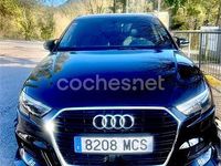 Usado Audi A3 150 CV (110 kW) 2017 Negro Berlina