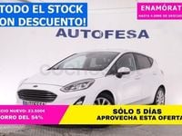 Usado Ford Fiesta Titanium 100 CV (73 kW) 2017 Blanco Berlina
