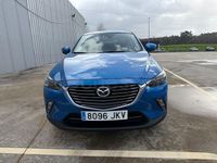 Käytetty Mazda CX-3 Luxury 105 HP (77 kW) 2015 Sininen Katumaasturi