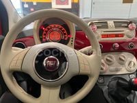 Usado Fiat 500 75 CV (55 kW) 2009 Rojo Berlina