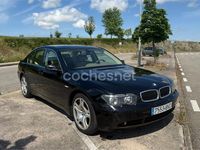 Usado BMW 745 333 CV (244 kW) 2002 Negro Berlina