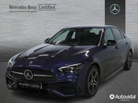 Usado Mercedes C200 163 CV (119 kW) 2025 Azul Berlina