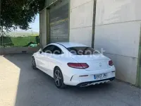 Usado Mercedes C220 AMG line 170 CV (125 kW) 2017 Blanco Coupe