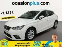 Usado Seat Ibiza Style 110 HP (80 kW) 2021 Branco Citadino