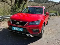 Usado Seat Ateca 4Drive 150 CV (110 kW) 2017 Rojo SUV