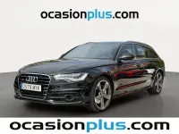 Usado Audi A6 S-Line 313 CV (230 kW) 2013 Negro Familiar