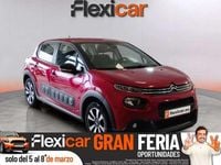 Usado Citroën C3 PureTech 82 CV (60 kW) 2018 Rojo Utilitario