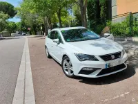 Usado Seat Leon ST FR 180 CV (132 kW) 2018 Blanco Familiar