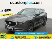 Usado Mazda CX-5 165 CV (121 kW) 2018 Gris SUV