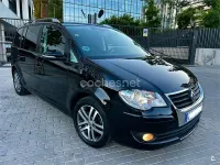 Usado VW Touran Edition 105 CV (77 kW) 2010 Negro Monovolumen