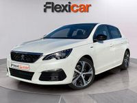 Usado Peugeot 308 GT-line 131 CV (96 kW) 2018 Blanco Berlina