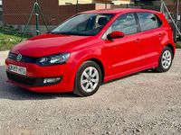 Begagnad VW Polo Advance 75 HK (55 kW) 2013 Röd Halvkombi