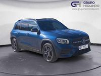 Usado Mercedes GLB200 AMG line 150 CV (110 kW) 2022 Azul SUV