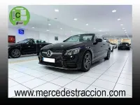 Usado Mercedes C220 194 CV (142 kW) 2021 Negro Descapotable
