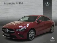 Usado Mercedes CLA200 150 CV (110 kW) 2021 Rojo Coupe