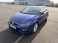 Usado Seat Leon ST FR 184 CV (135 kW) 2018 Azul Familiar