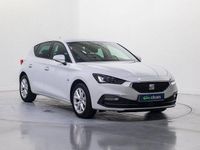 Usado Seat Leon Style 110 CV (80 kW) 2021 Blanco Berlina