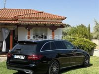 Usado Mercedes C200 150 CV (110 kW) 2019 Negro Familiar