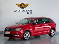 Usado Skoda Rapid Ambition 90 CV (66 kW) 2016 Rojo Utilitario