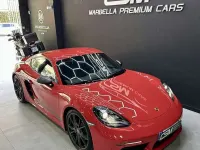 Usado Porsche Cayman 299 CV (219 kW) 2019 Rojo Coupe