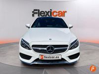 Usado Mercedes C220 AMG line 170 CV (125 kW) 2015 Blanco Coupe