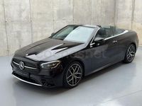 Usado Mercedes E220 194 CV (142 kW) 2022 Negro Descapotable