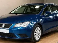 Usado Seat Leon Style 105 CV (77 kW) 2015 Azul Familiar