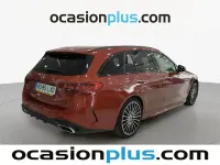 Usado Mercedes C220 200 CV (147 kW) 2022 Rojo Familiar
