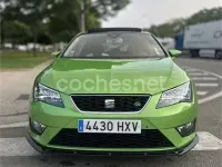 Usado Seat Leon I-Tech 150 CV (110 kW) 2014 Verde Berlina