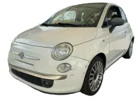 Usado Fiat 500 Lounge 69 CV (50 kW) 2009 Blanco Descapotable