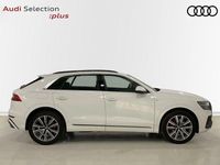 Usado Audi Q8 S-Line 286 CV (210 kW) 2020 Blanco SUV