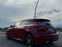 Usado Mercedes A200 AMG line 136 CV (100 kW) 2017 Rojo Berlina