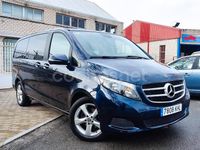Usado Mercedes V220 Avantgarde 163 CV (119 kW) 2018 Azul Monovolumen