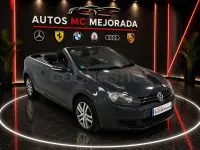 Usado VW Golf Cabriolet 105 CV (77 kW) 2013 Gris / plata Descapotable