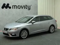 Usado Seat Leon XCELLENCE 150 CV (110 kW) 2020 Gris / plata Familiar