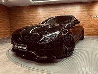 Usado Mercedes C63S AMG 510 CV (375 kW) 2017 Negro Descapotable