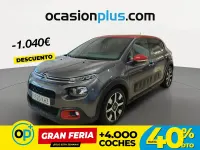 Usado Citroën C3 PureTech 110 CV (80 kW) 2018 Gris Utilitario
