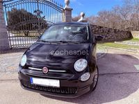 Usado Fiat 500 S 85 CV (62 kW) 2018 Negro Berlina