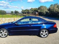 Usado Mercedes CLK200 Avantgarde 163 CV (119 kW) 2004 Azul Descapotable