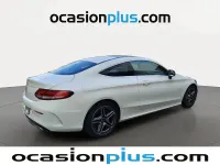 Usado Mercedes C220 AMG 194 CV (142 kW) 2018 Blanco Coupe