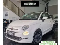 Usado Fiat 500 Lounge 69 CV (50 kW) 2018 Blanco Utilitario