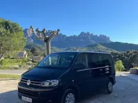 Usado VW Multivan Startline 102 CV (75 kW) 2010 Negro Monovolumen