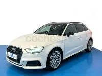 Usado Audi A3 S-Line 116 CV (85 kW) 2019 Blanco Berlina