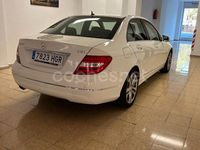 Usado Mercedes C200 Elegance 136 CV (100 kW) 2011 Blanco Berlina