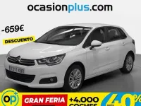 Usado Citroën C4 Live 110 CV (80 kW) 2017 Blanco Utilitario
